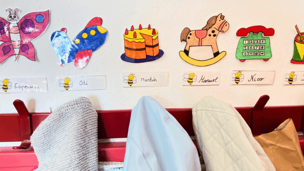 Zona de entrada - Perchero